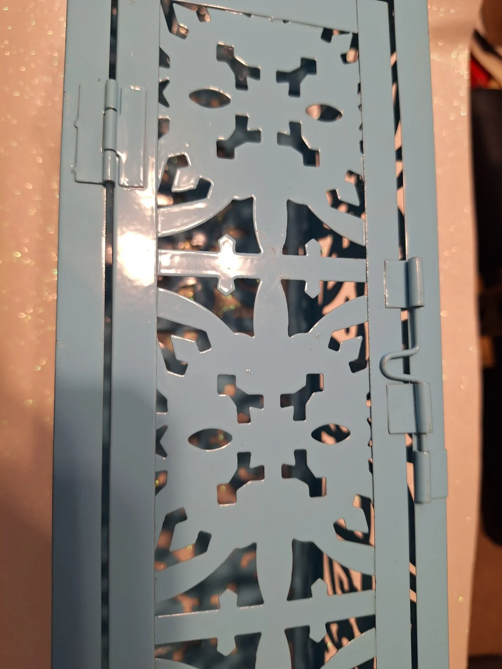 Trendy boutique blue decorative